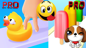 Popsicle Stack - Crushy Fingers - Perfect Cream Levels 21-22-23-24-25 - NEW Android, IOS Game