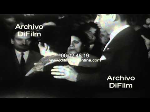 Alfredo Palacios - Son velados sus restos en el Congreso Nacional 1965