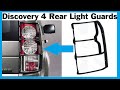 Land Rover Discovery 4 / LR4 Rear Light Lamp Guard Fitting Instructions VPLAP0009