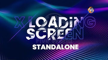 [Standalone] X Loadingscreen / Modern 2025 Fivem Loadingscreen