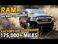 2019 Ram 1500 AIR SUSPENSION PROBLEM after 175,000 Miles of Ownership | Truck Central