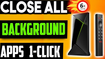 🔴CLOSE ALL BACKGROUND APPS WITH 1 CLICK (NVIDIA SHIELD)