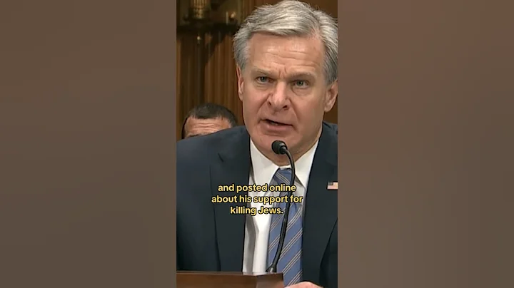 FBI director warns of elevated terror threats #shorts