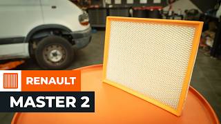 How to replace Aux belt tensioner on RENAULT 30 - video tutorial