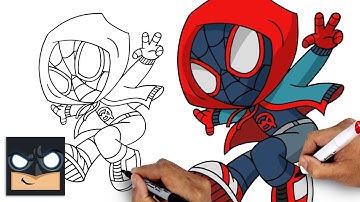 How To Draw Miles Morales | Spider Man Drawing Tutorial