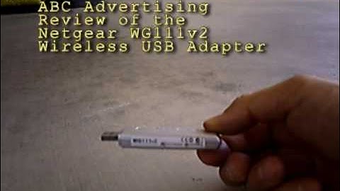 Netgear USB Wireless Adapter Review