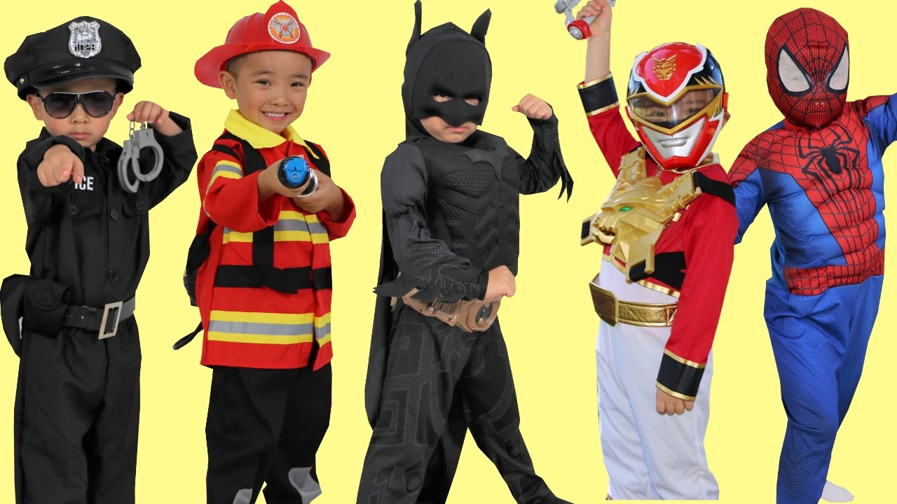 Kids Costume Runway Show Power Rangers Superheroes Disney