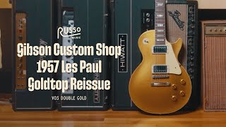 Gibson Custom Shop 1957 Les Paul Goldtop Reissue, VOS Double Gold