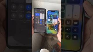 Control centre iOS 16 vs miui 14 | Apple vs Xiaomi screenshot 2