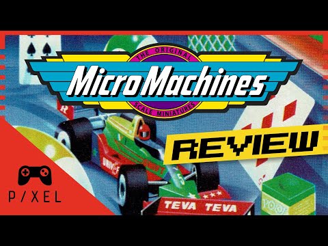 Micro Machines 1994 MS DOS Review