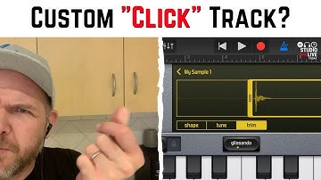 Custom “Click” Track in GarageBand iOS (iPhone/iPad)