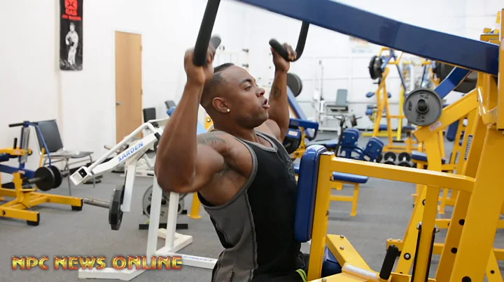 NPC Classic Physique Competitor Allen Horton Back ...