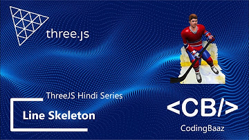 04 - Line Mesh in ThreeJS - ThreeJS Hindi Tutorials for Beginners