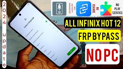 Infinix Hot 12 Play, Hot 12i ( X665b, X6816 ) Frp Bypass/Google Account Remove Without Pc | METHOD 2