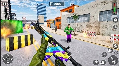 FPS COMMANDO OPS SHOOTING GAME 1 PM ANDROID GAMEPLAY ☠️
