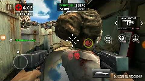 Dead Trigger 2 | Dual mat 49 & Metal storm (Arena of Death) = 43.780