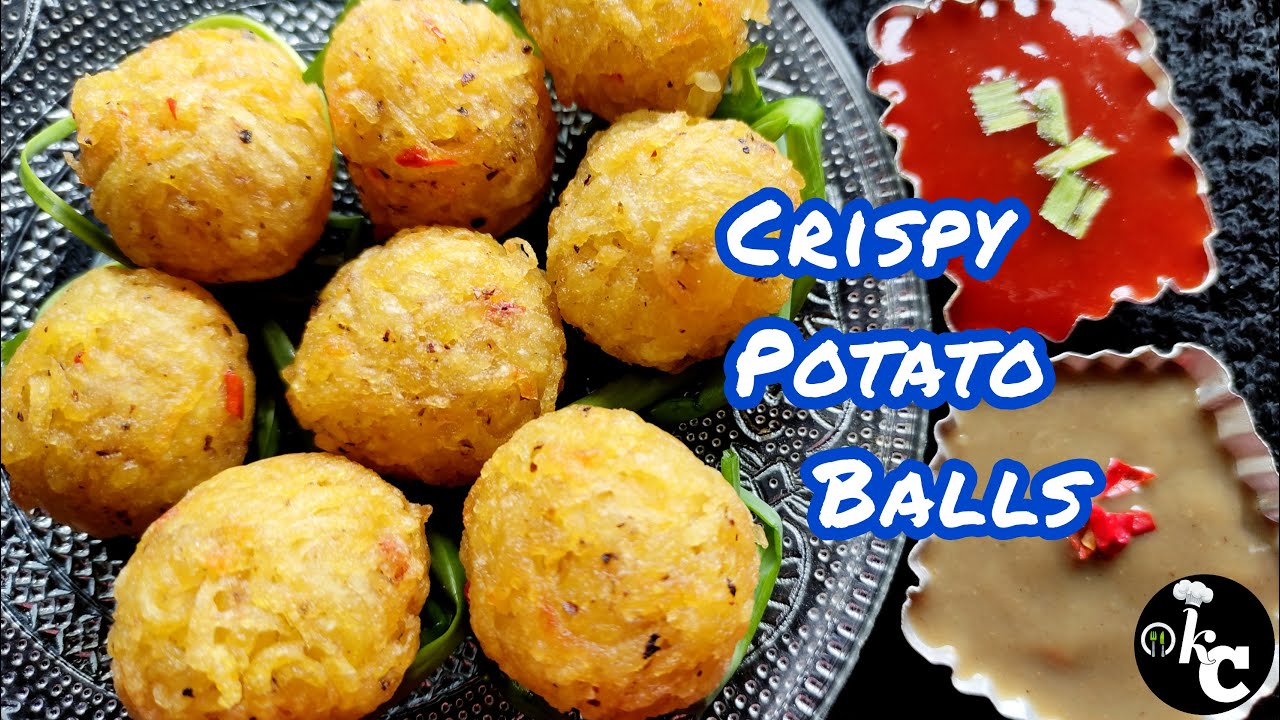 Crispy Potato Balls Recipe  Tea Time Snacks  Ramadan Special