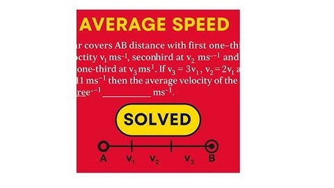 JEE Physics PYQ: Average Velocity Trick | June 2022 Question Solved in Seconds!