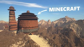 I Spent 152 Hours Recreating JABBA'S PALACE in Minecraft (The Book of Boba Fett)