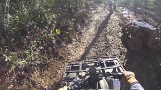 Arctic Cat 400 TBX Rescues a Can-Am Maverick 1000 at Wildcat Off Road Park