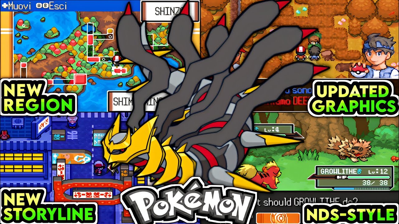 Pokemon GBA ROM Hack with New Story & Region, Ultra Graphics, New ...