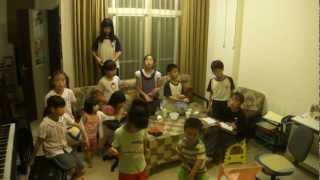 20111028朴子市召會兒童二排-背性格『公』和腓立比書二章三至四節