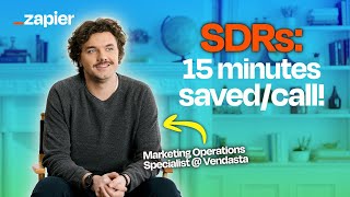 How Vendasta Saves SDRs 15 Mins Per Call with Zapier AI