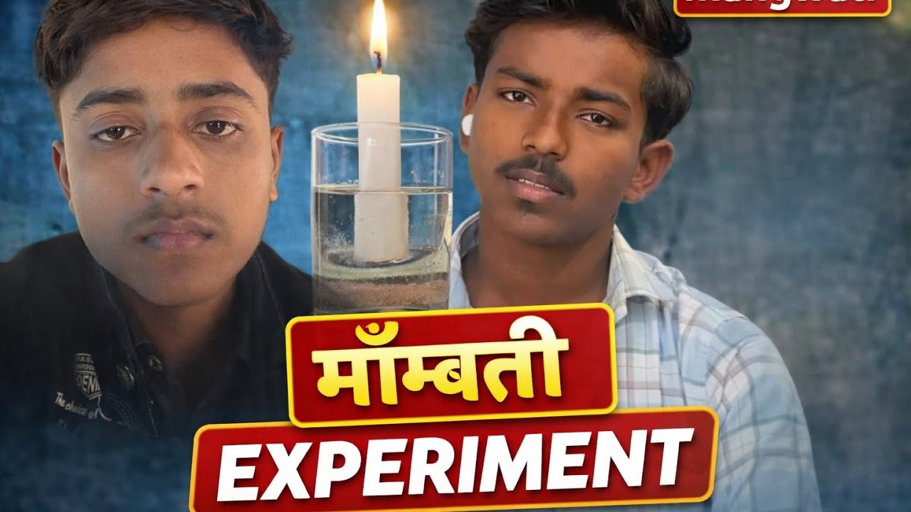Candle and Water Science Experiment – Simple & Cool!