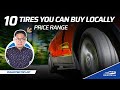 10 Tires You Can Buy Locally (With Price Ranges) | Philkotse Top List