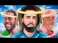 The 7 heavenly virtues as rappers