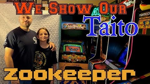Taito Zookeeper Arcade Cabinet with Gameplay