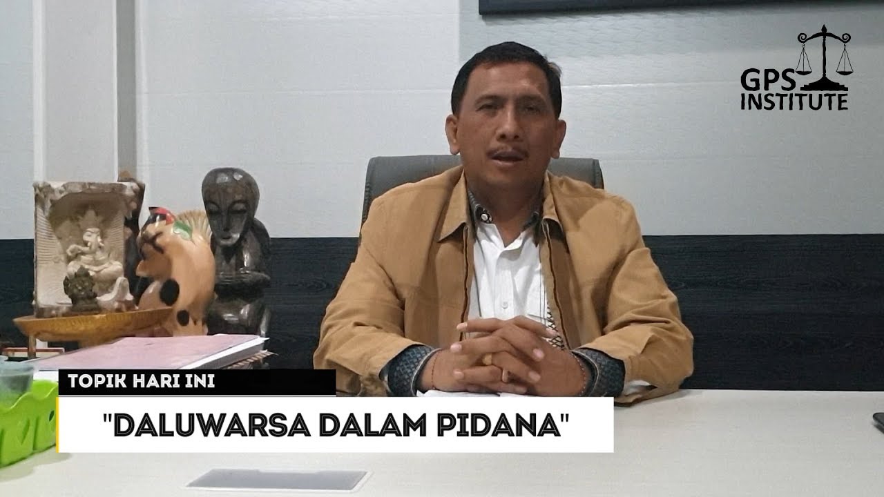 Daluwarsa Dalam Pidana