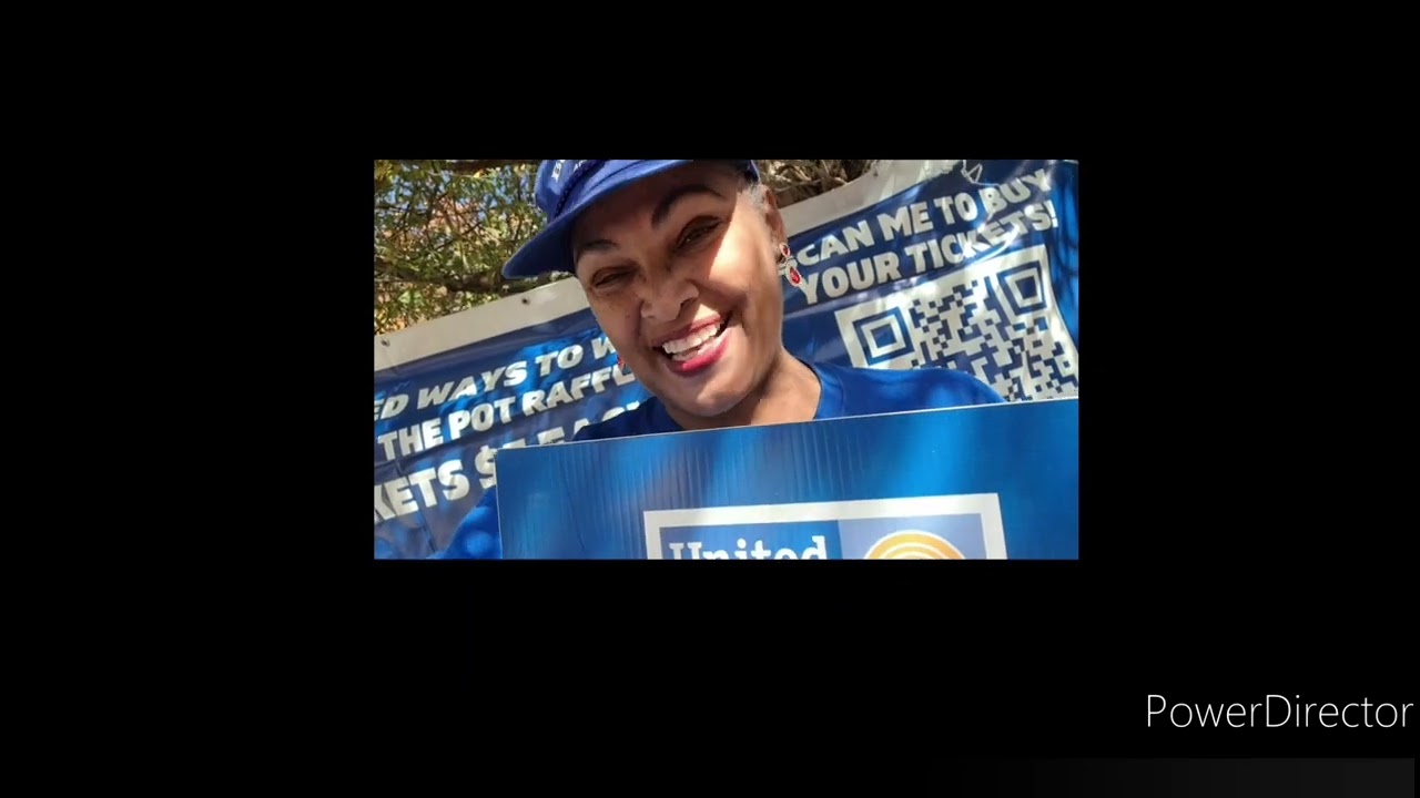 Bren Martin, UWNEK Board, pitch for Raffle last year