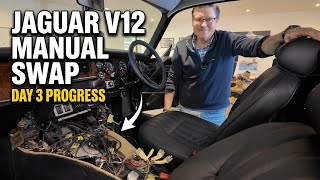 Jaguar V12 Manual Swap | The Hardest Part Yet - Day 3