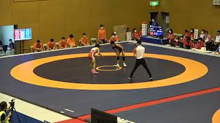 2021年IH レスリング 男子 学校対抗 準決勝 鳥栖工(佐賀) vs 埼玉栄