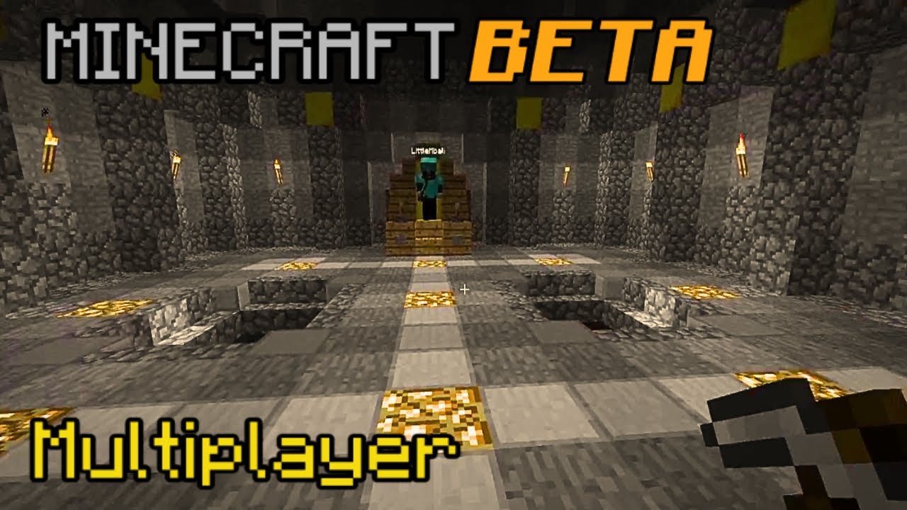 MINECRAFT BETA: Building Littlembali's throneroom!