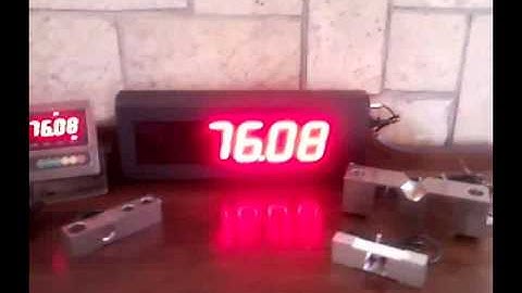 Repetidor remoto para bascula con Indicador NSHF