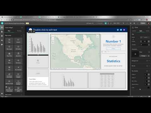 Widget Settings - ArcGIS Experience Builder