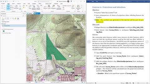 Projections and Datums in ArcGIS Pro:  Lab Exercise 6