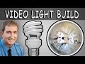 How To Make Video Lighting With Inexpensive Fluorescent Light Bulbs