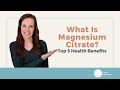ما هو سترات المغنيسيوم أهم 5 فوائد صحية 