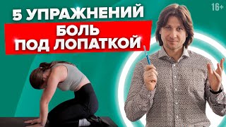 Боль в спине под лопатками. Как себе помочь?