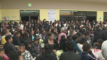 Standing room only at emotional vigil for BHS brothers gunned down at birthday party