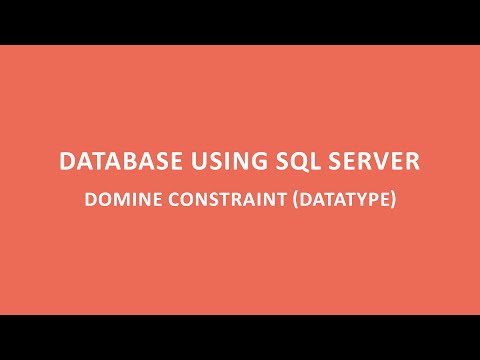 Lecture 9 - Data type in SQL Server