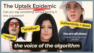 why influencers sound the same (a video on algospeak)