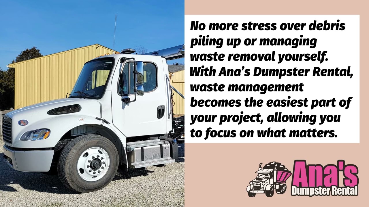 Dumpster Rental Cincinnati OH - Ana's Dumpster Rental