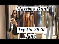 MASSIMO DUTTI | TRY ON | SPRING  SUMMER 2020