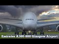 Emirates A380-800 - Glasgow Airport