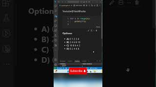 Python Quiz #36: For Loop Quiz | Python Tutorial for Beginners #yasirbhutta