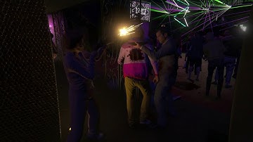 GTA V - Nightclub patrons are invincible (After Hours single player mod)